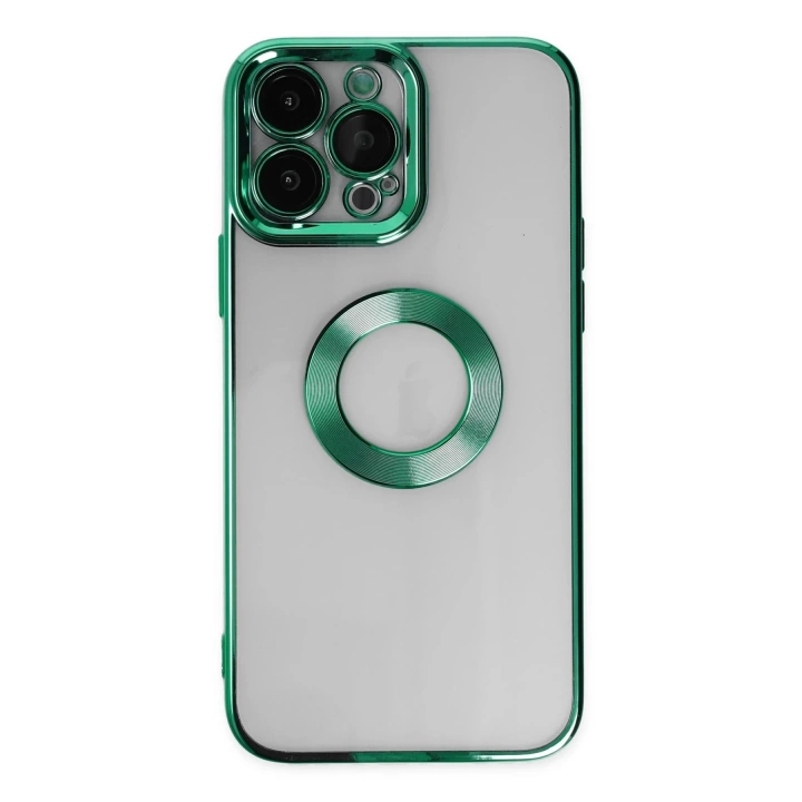 BFS  iPhone 14 Pro Kılıf Slot Silikon - Köknar Yeşili