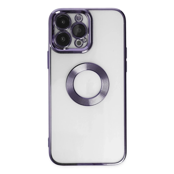 BFS  iPhone 14 Pro Kılıf Slot Silikon - Mor