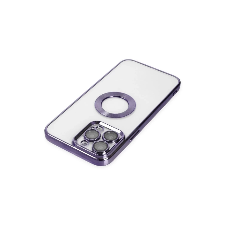 BFS  iPhone 14 Pro Kılıf Slot Silikon - Mor