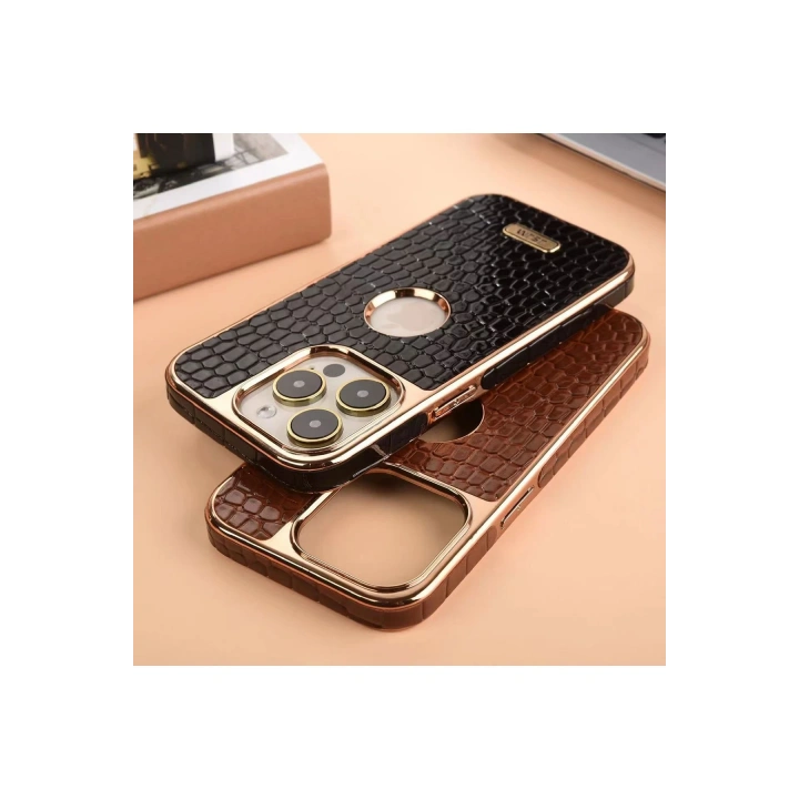 BFS  iPhone 14 Pro Kılıf Snake Kapak - Koyu Yeşil