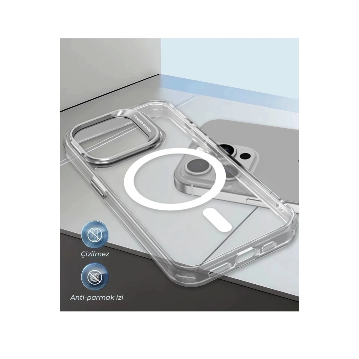 BFS  iPhone 14 Pro Max Armor Magsafe Kapak - Rainbow