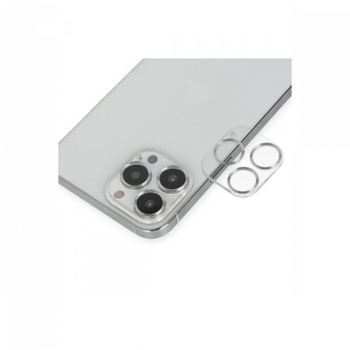 BFS  iPhone 14 Pro Max Band Metal Kamera Lens - Gümüş