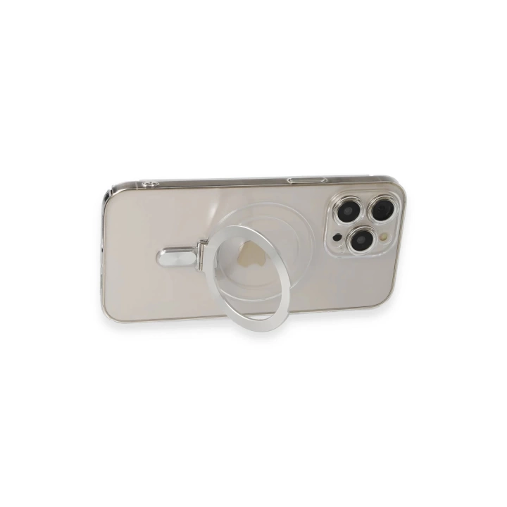 BFS  iPhone 14 Pro Max Era Magsafe Standlı Kapak - Şeffaf