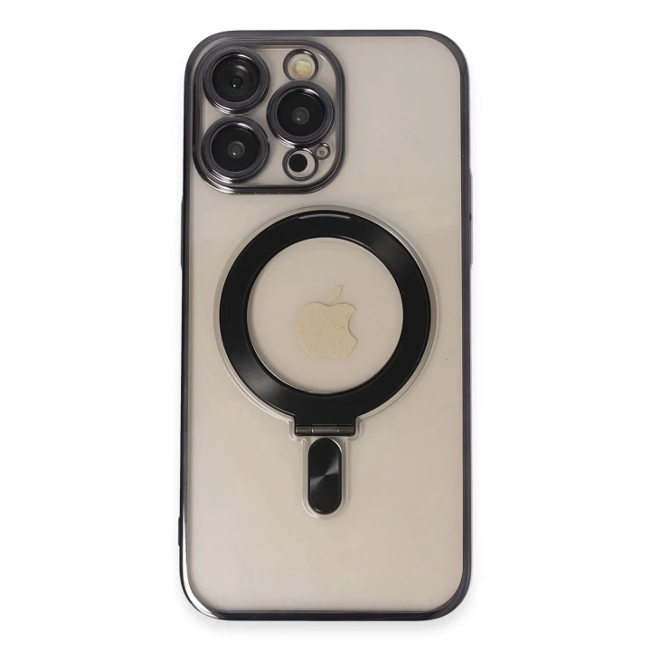 BFS  iPhone 14 Pro Max Era Magsafe Standlı Kapak - Siyah
