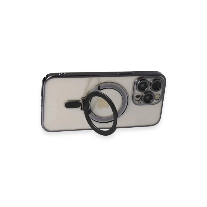 BFS  iPhone 14 Pro Max Era Magsafe Standlı Kapak - Siyah