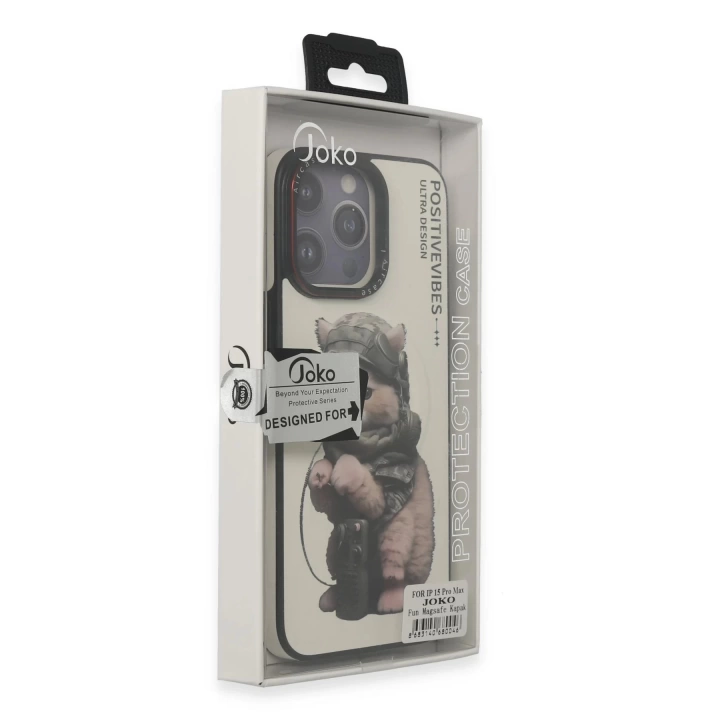 BFS  iPhone 14 Pro Max Fun Magsafe Kapak - Titan Gri