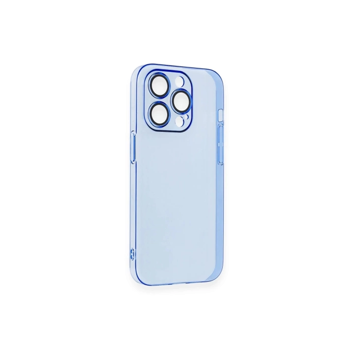 BFS  iPhone 14 Pro Max Kılıf Armada Lensli Kapak - Sierra Blue