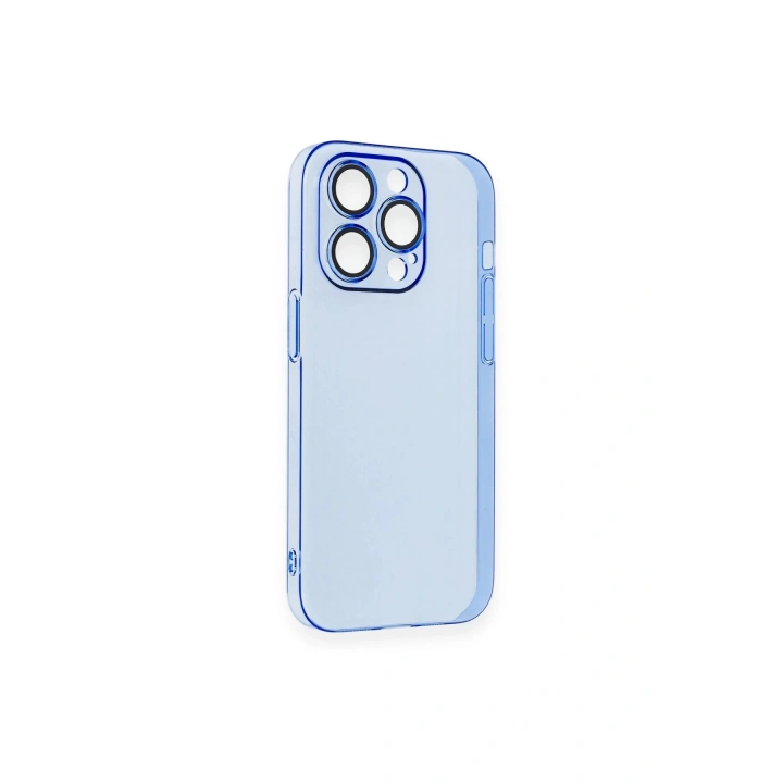 BFS iPhone 14 Pro Max Kılıf Armada Lensli Kapak - Sierra Blue