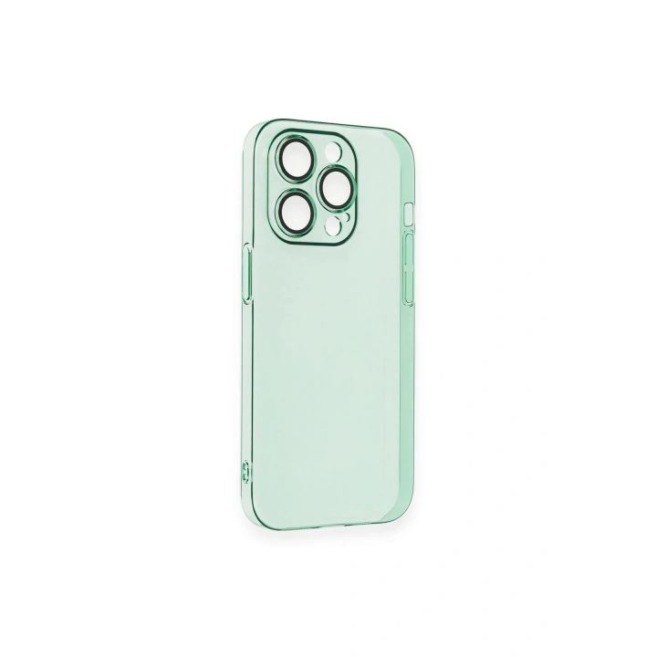 BFS iPhone 14 Pro Max Kılıf Armada Lensli Kapak - Yeşil