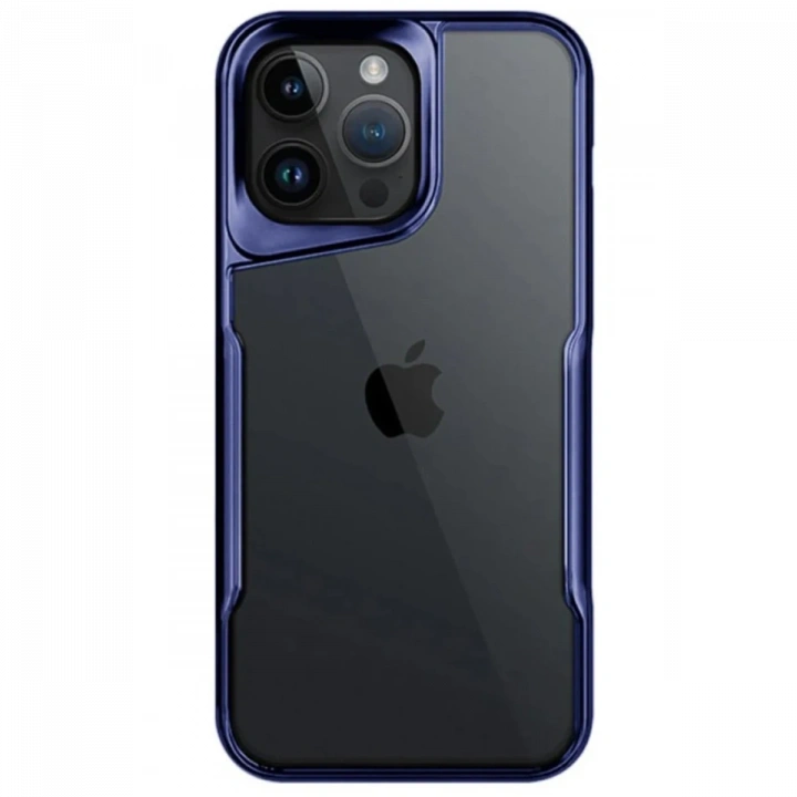 BFS  iPhone 14 Pro Max Kılıf Boyi Silikon Kapak - Lacivert