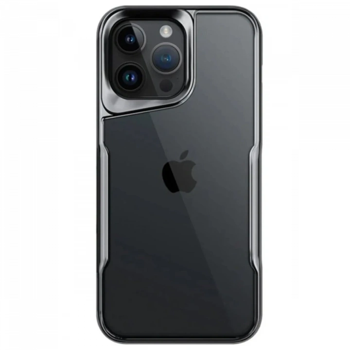 BFS  iPhone 14 Pro Max Kılıf Boyi Silikon Kapak - Titan Gri