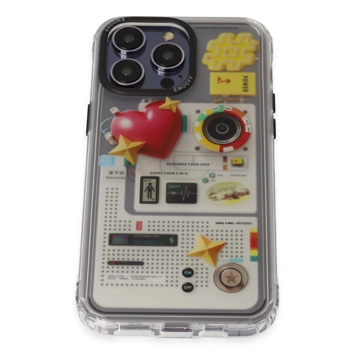 BFS  iPhone 14 Pro Max Kılıf Cat Desenli Kapak - Cat - 12
