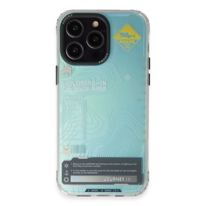 BFS  iPhone 14 Pro Max Kılıf Cat Desenli Kapak - Cat - 14