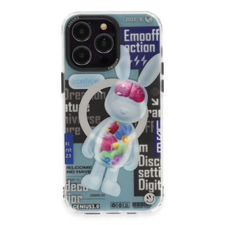 BFS  iPhone 14 Pro Max Kılıf Clone Space Magsafe Kapak - Clone - 12