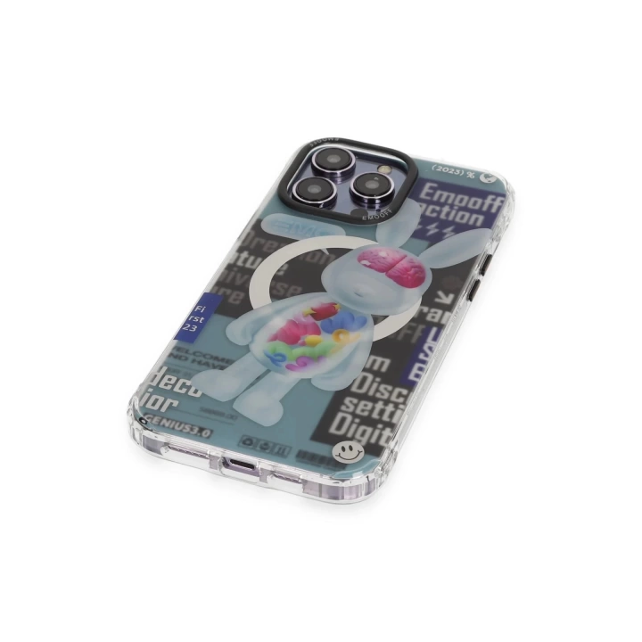 BFS  iPhone 14 Pro Max Kılıf Clone Space Magsafe Kapak - Clone - 12