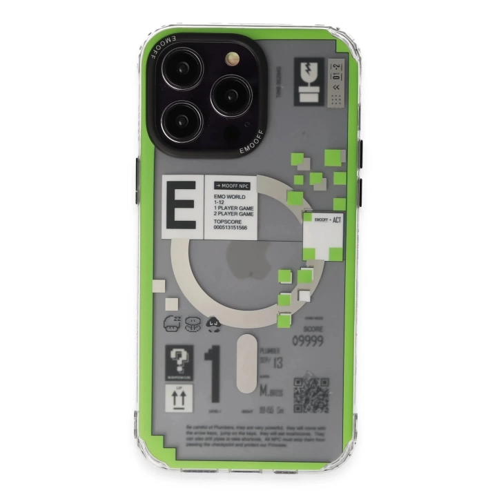 BFS  iPhone 14 Pro Max Kılıf Clone Space Magsafe Kapak - Clone - 14
