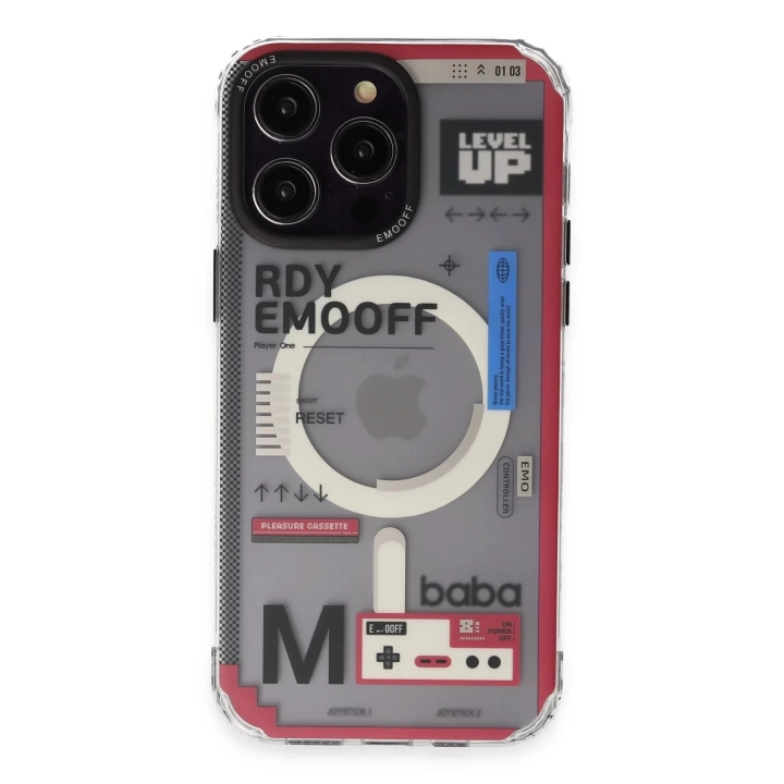 BFS  iPhone 14 Pro Max Kılıf Clone Space Magsafe Kapak - Clone - 15