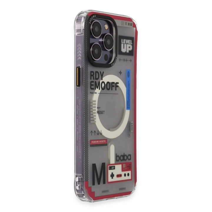 BFS  iPhone 14 Pro Max Kılıf Clone Space Magsafe Kapak - Clone - 15