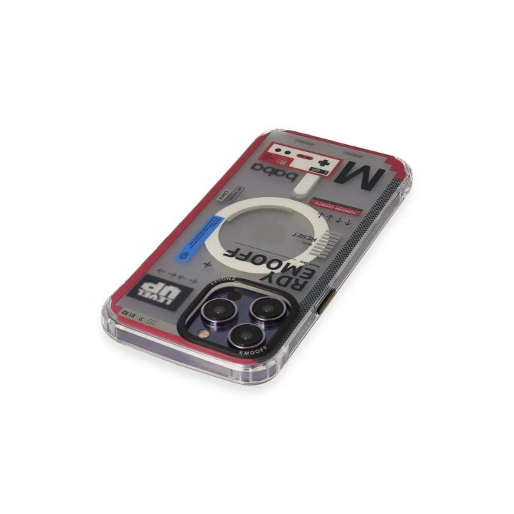 BFS  iPhone 14 Pro Max Kılıf Clone Space Magsafe Kapak - Clone - 15