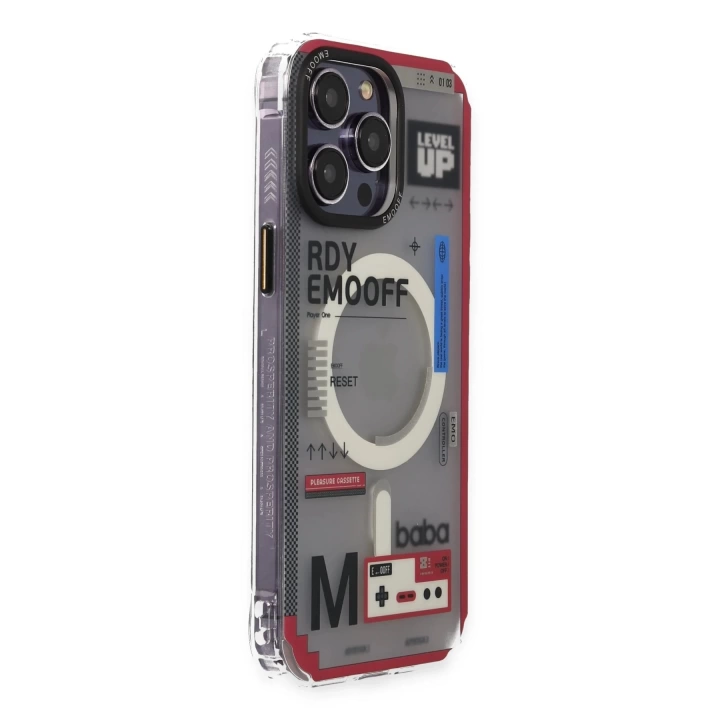 BFS  iPhone 14 Pro Max Kılıf Clone Space Magsafe Kapak - Clone - 15