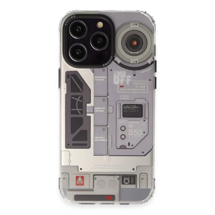 BFS  iPhone 14 Pro Max Kılıf Clone Space Magsafe Kapak - Clone - 16