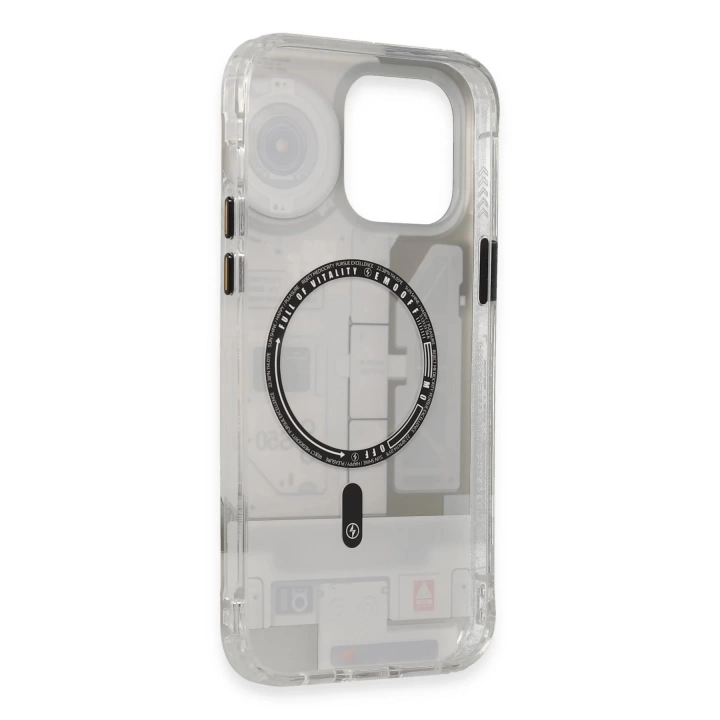 BFS  iPhone 14 Pro Max Kılıf Clone Space Magsafe Kapak - Clone - 16