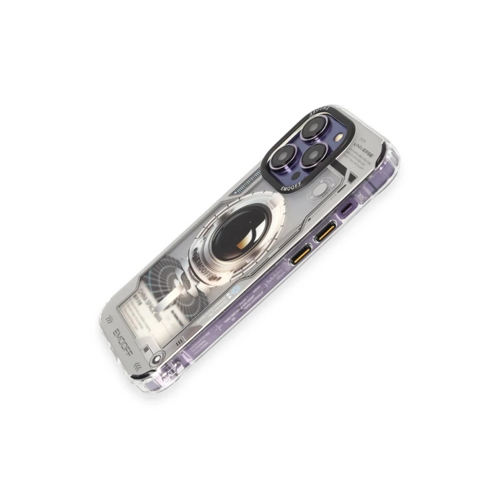 BFS  iPhone 14 Pro Max Kılıf Clone Space Magsafe Kapak - Clone - 4