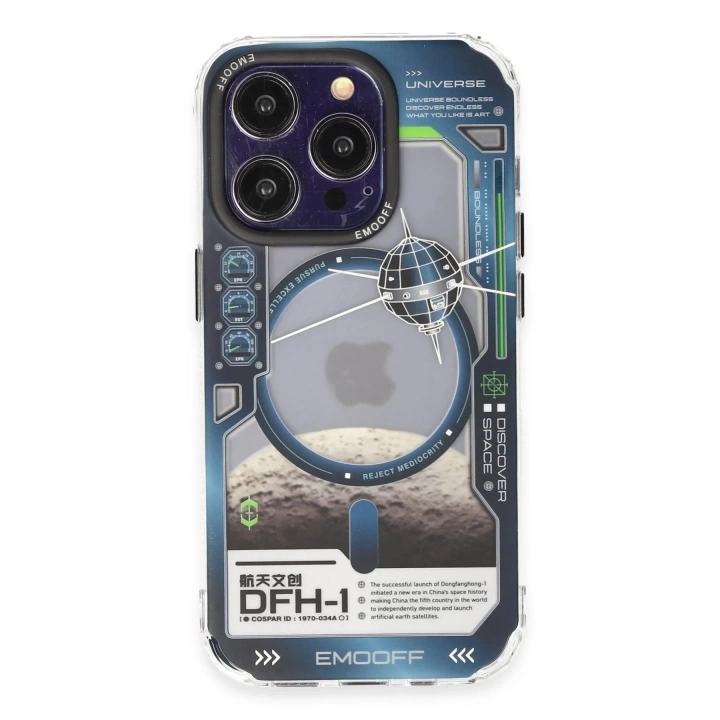 BFS  iPhone 14 Pro Max Kılıf Clone Space Magsafe Kapak - Clone - 5