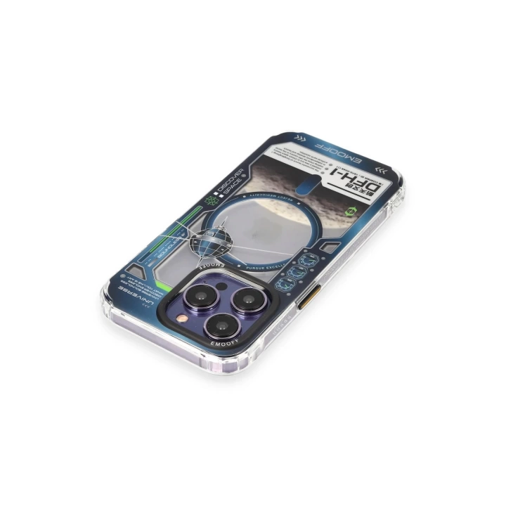 BFS  iPhone 14 Pro Max Kılıf Clone Space Magsafe Kapak - Clone - 5
