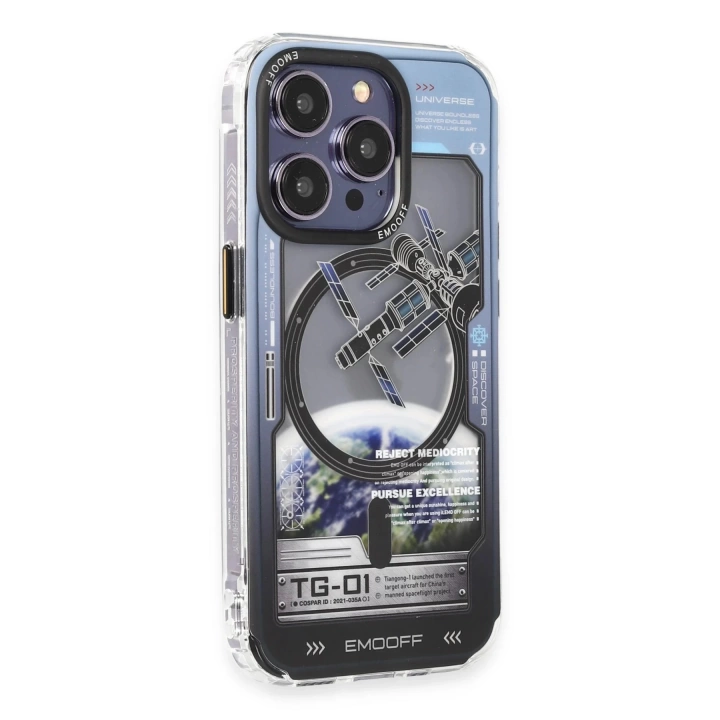 BFS  iPhone 14 Pro Max Kılıf Clone Space Magsafe Kapak - Clone - 6
