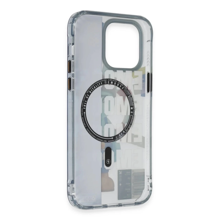 BFS  iPhone 14 Pro Max Kılıf Clone Space Magsafe Kapak - Clone - 8