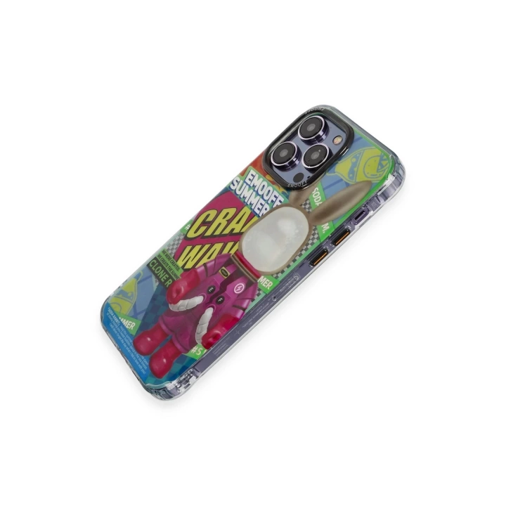 BFS  iPhone 14 Pro Max Kılıf Clone Space Magsafe Kapak - Clone - 9