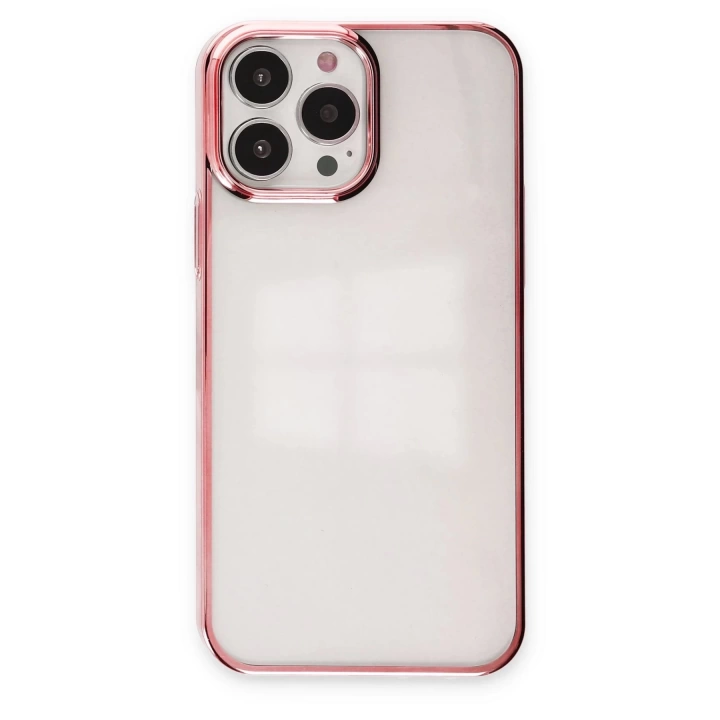 BFS  iPhone 14 Pro Max Kılıf Element Silikon - Pembe