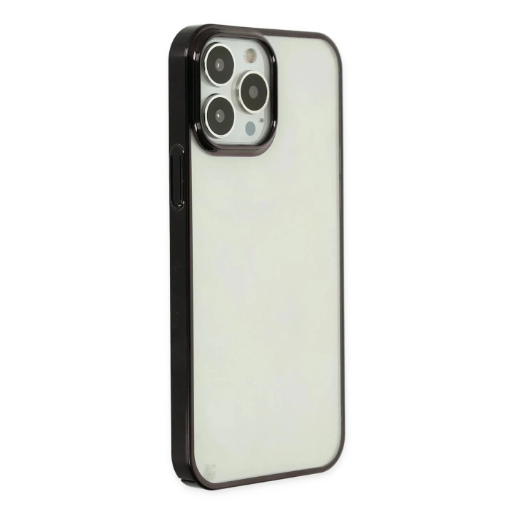 BFS  iPhone 14 Pro Max Kılıf Element Silikon - Siyah