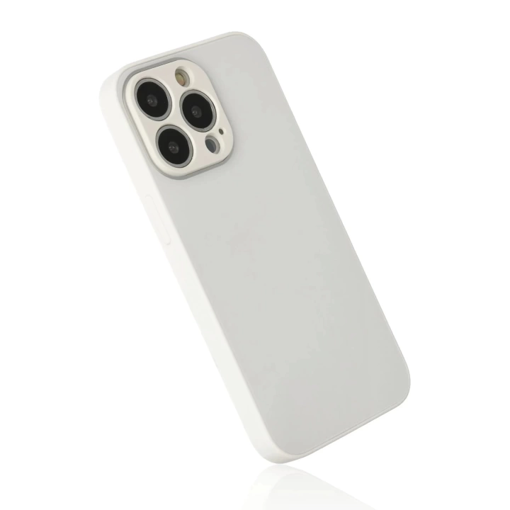BFS  iPhone 14 Pro Max Kılıf Glass Kapak - Beyaz