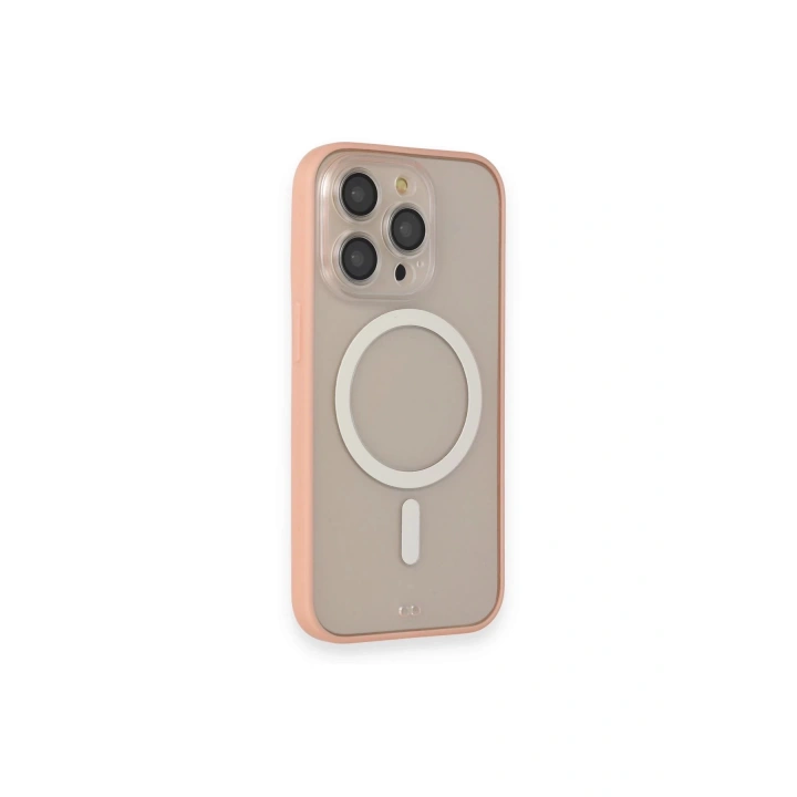 BFS iPhone 14 Pro Max Kılıf Grand Magneticsafe Kapak - Pembe