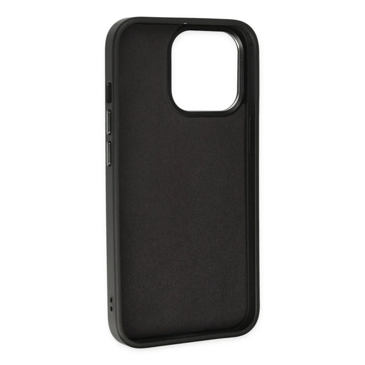 BFS  iPhone 14 Pro Max Kılıf King Kapak - Mavi-Siyah