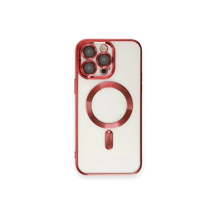 BFS  iPhone 14 Pro Max Kılıf Kross Magneticsafe Kapak - Kırmızı
