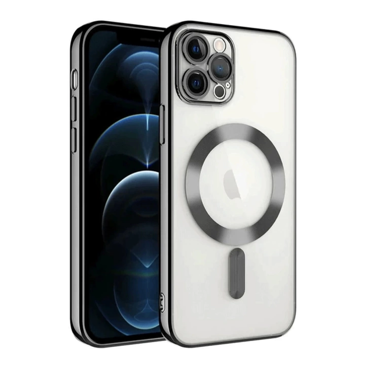 BFS  iPhone 14 Pro Max Kılıf Kross Magneticsafe Kapak - Siyah