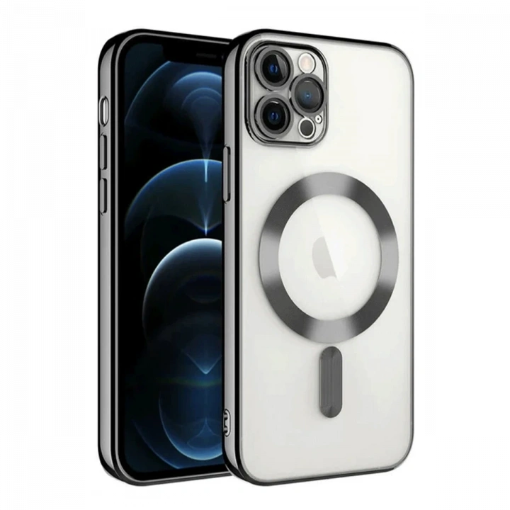 BFS  iPhone 14 Pro Max Kılıf Kross Magneticsafe Kapak - Siyah