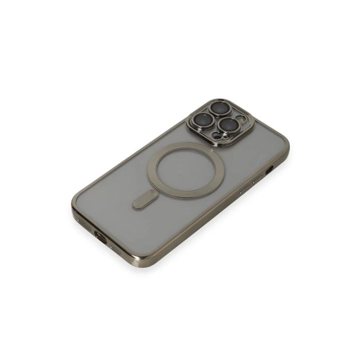 BFS  iPhone 14 Pro Max Kılıf Kross Magneticsafe Kapak - Titan Gri
