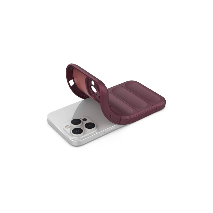 BFS  iPhone 14 Pro Max Kılıf Optimum Silikon - Bordo