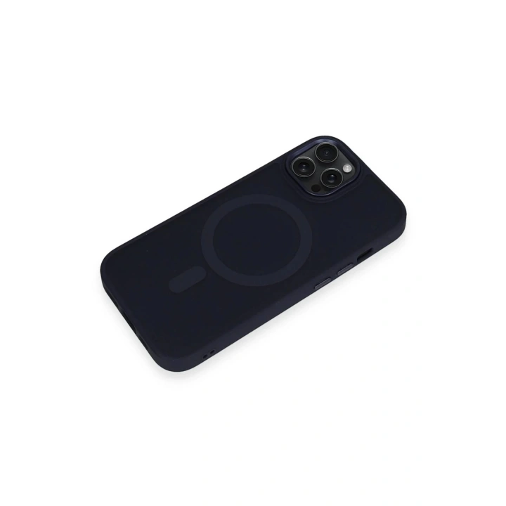 BFS iPhone 14 Pro Max Kılıf Oslo Magsafe Kapak - Lacivert