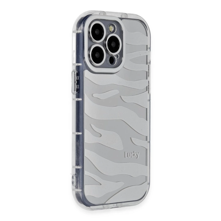 BFS  iPhone 14 Pro Max Kılıf Reflexion Desenli Kapak - Desen 10