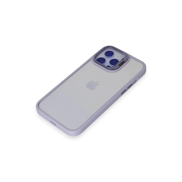 BFS  iPhone 14 Pro Max Kılıf Roblox Lens Standlı Kapak - Lila