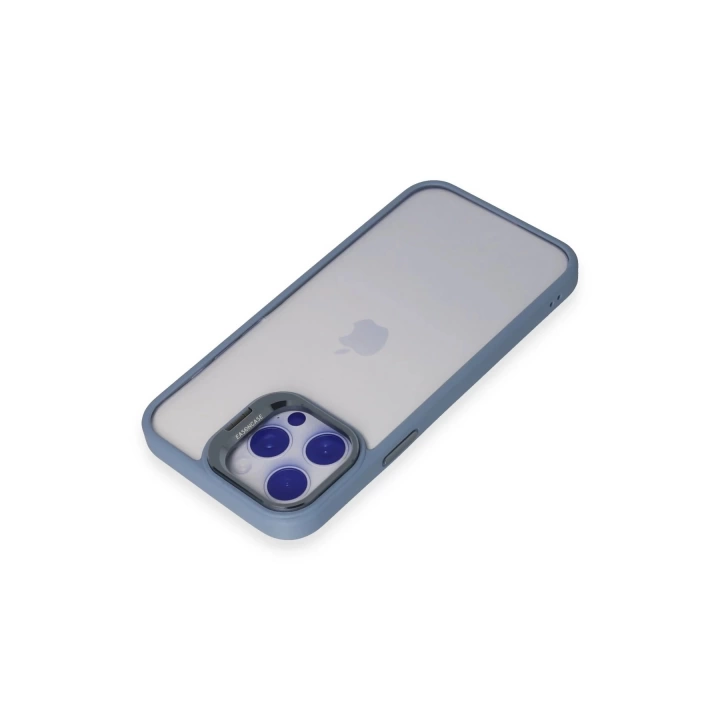 BFS  iPhone 14 Pro Max Kılıf Roblox Lens Standlı Kapak - Sierra Blue