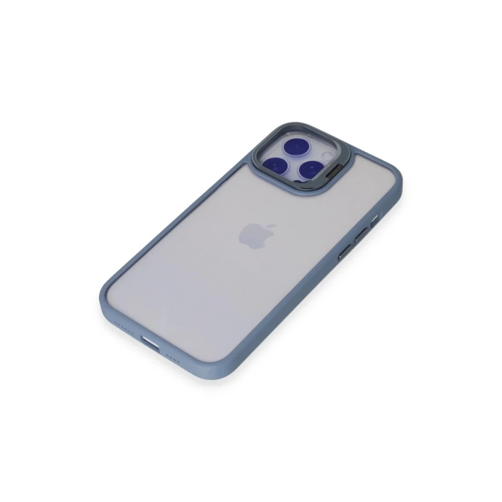 BFS  iPhone 14 Pro Max Kılıf Roblox Lens Standlı Kapak - Sierra Blue
