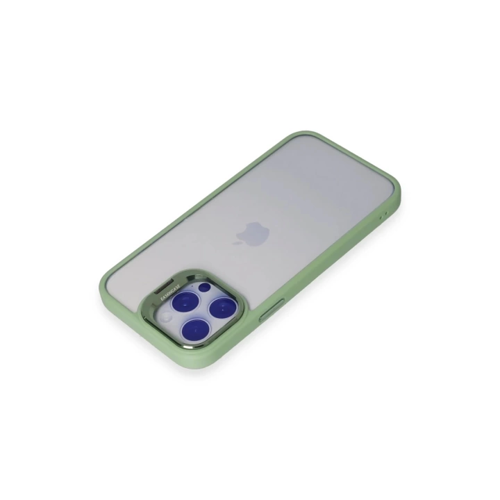 BFS  iPhone 14 Pro Max Kılıf Roblox Lens Standlı Kapak - Yeşil