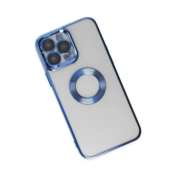 BFS  iPhone 14 Pro Max Kılıf Slot Silikon - Mavi