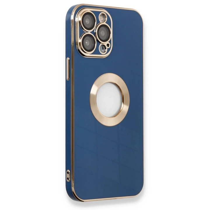 BFS  iPhone 14 Pro Max Kılıf Store Silikon - Mavi
